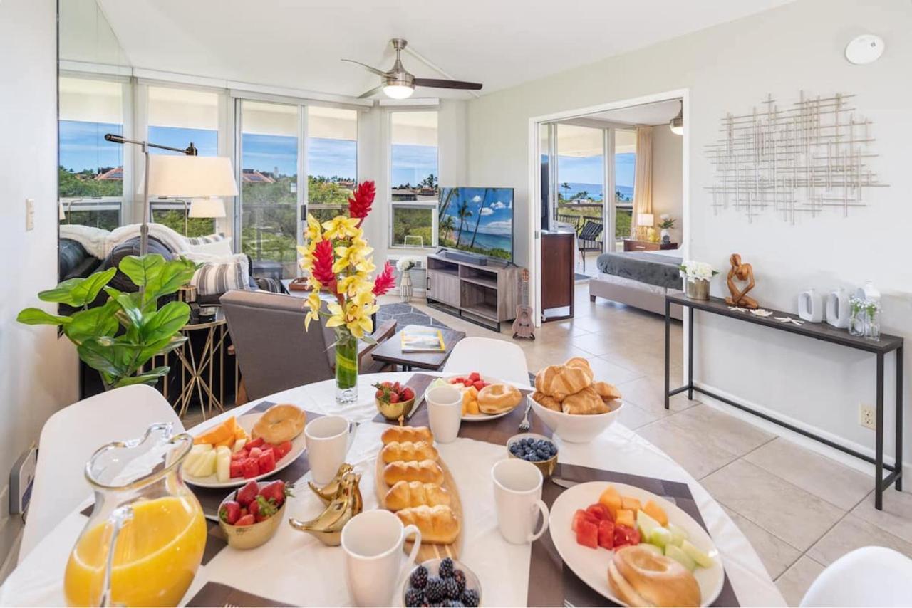 Penthouse 1 Bd King Suite With Ocean Views! Wailea  Ngoại thất bức ảnh
